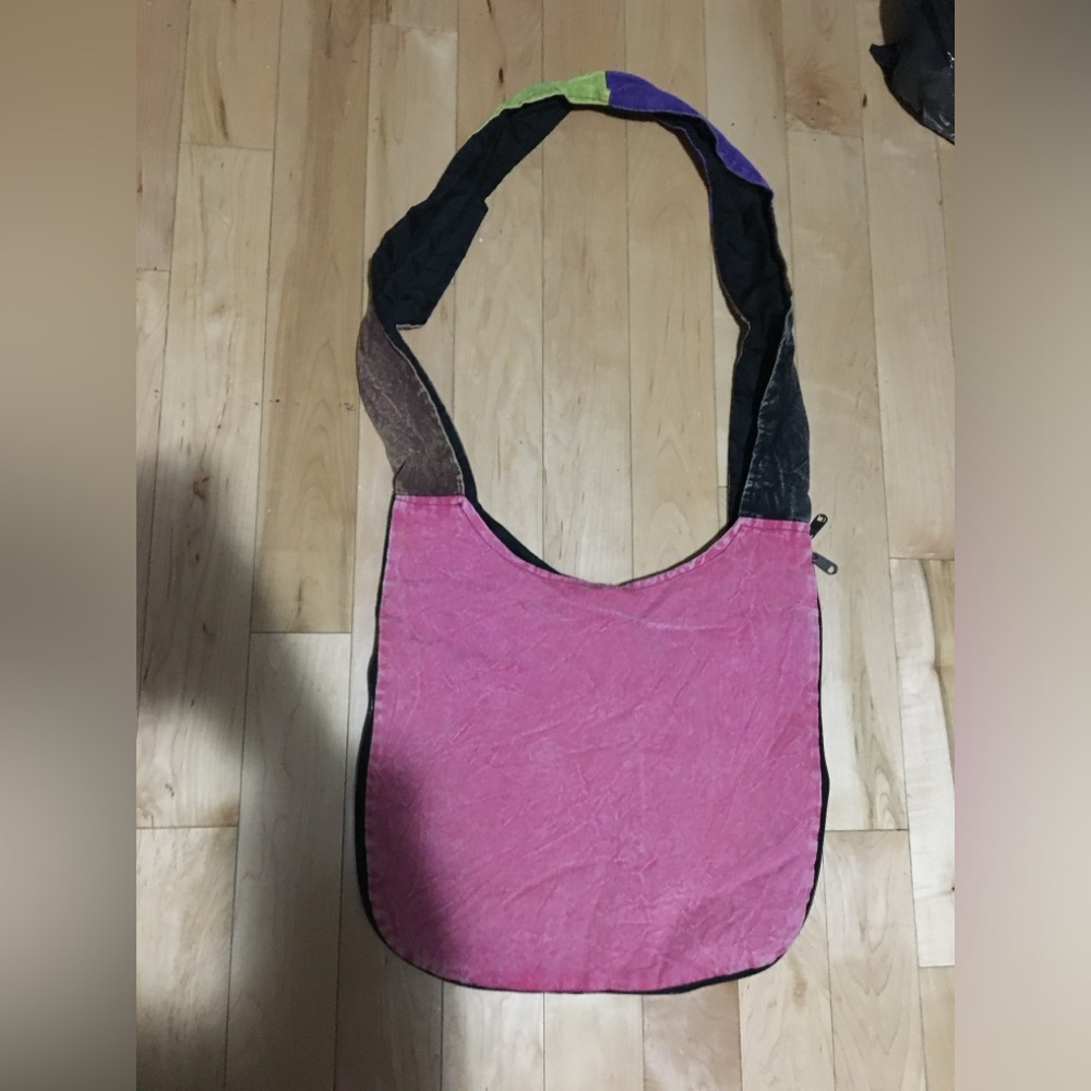 Colorful Patchwork Shoulder Bag - Picture 2 of 2